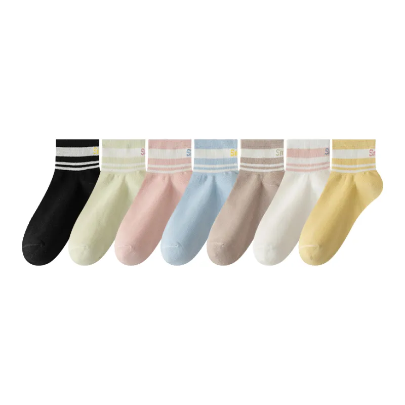 Lan Miao Ankle Socks Women's 7 Pack-0