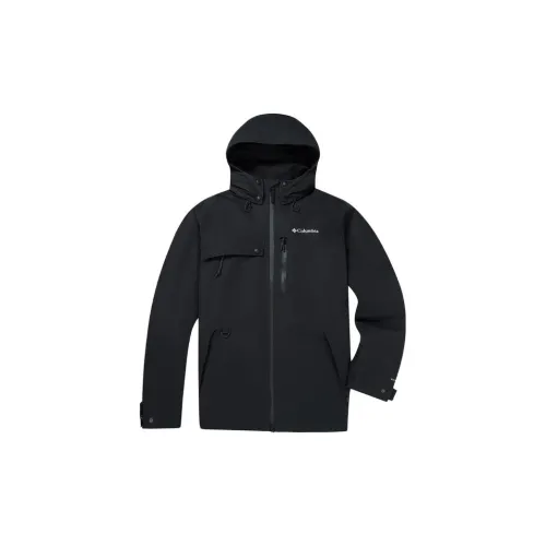 Columbia Transit Windbreaker Jackets Men Black