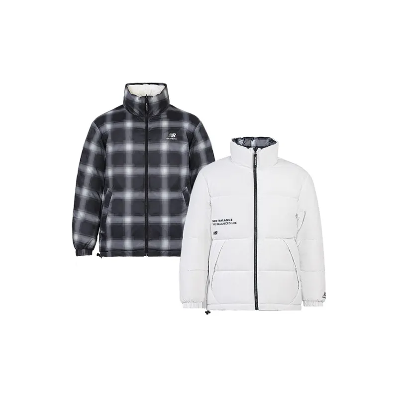 New Balance Down Jackets Unisex Ivory White-4
