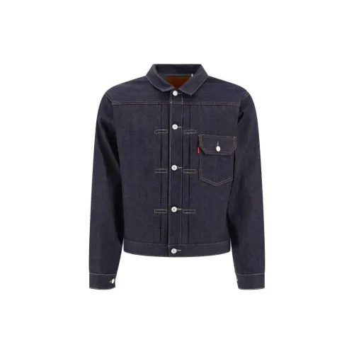 Levis Denim Jackets Men Blue