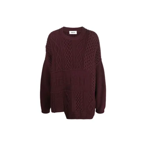 AMBUSH Sweaters Unisex Red