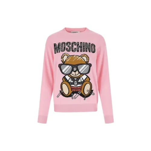 MOSCHINO Sweatshirts Unisex Pink