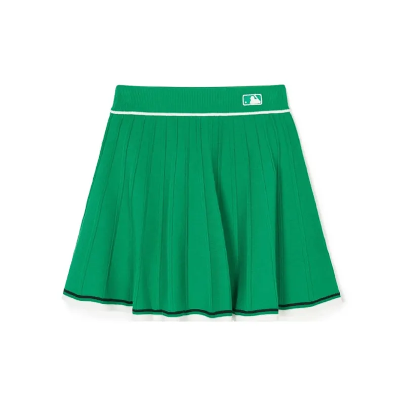 MLB Casual Short Skirts Women's Green-1