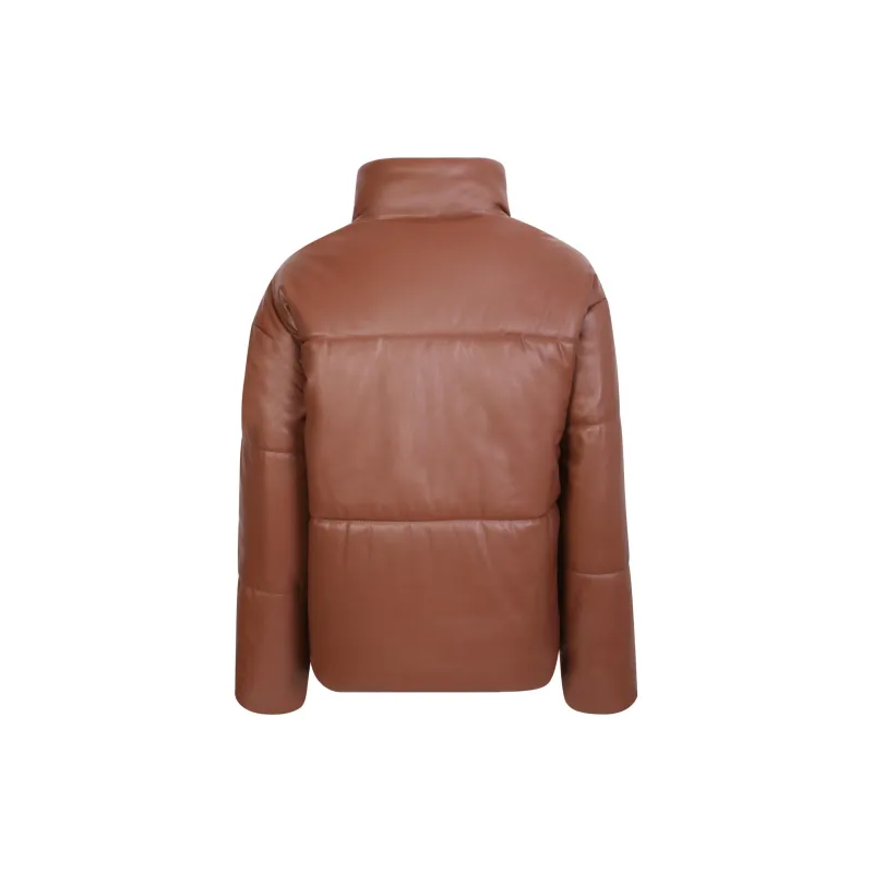 LIU·JO UOMO Jackets & Coats Women's Brown-1