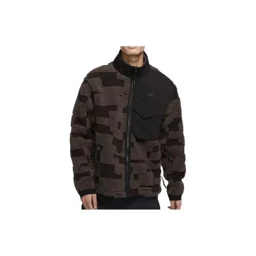 Nike Velvet feel Coat Men's Brown
