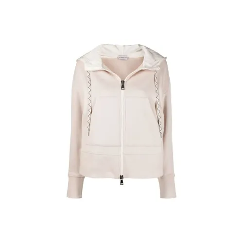 Moncler Sweatshirts Women's Beige/Pink