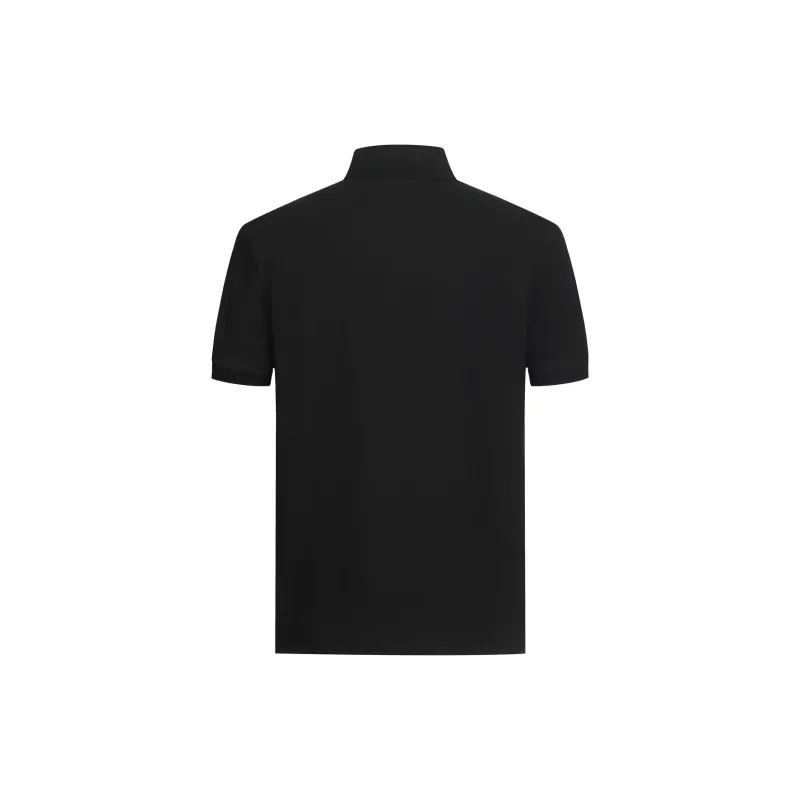 MANGANO St. Mark's Flying Lion Series Polo Shirt Men's Black-1