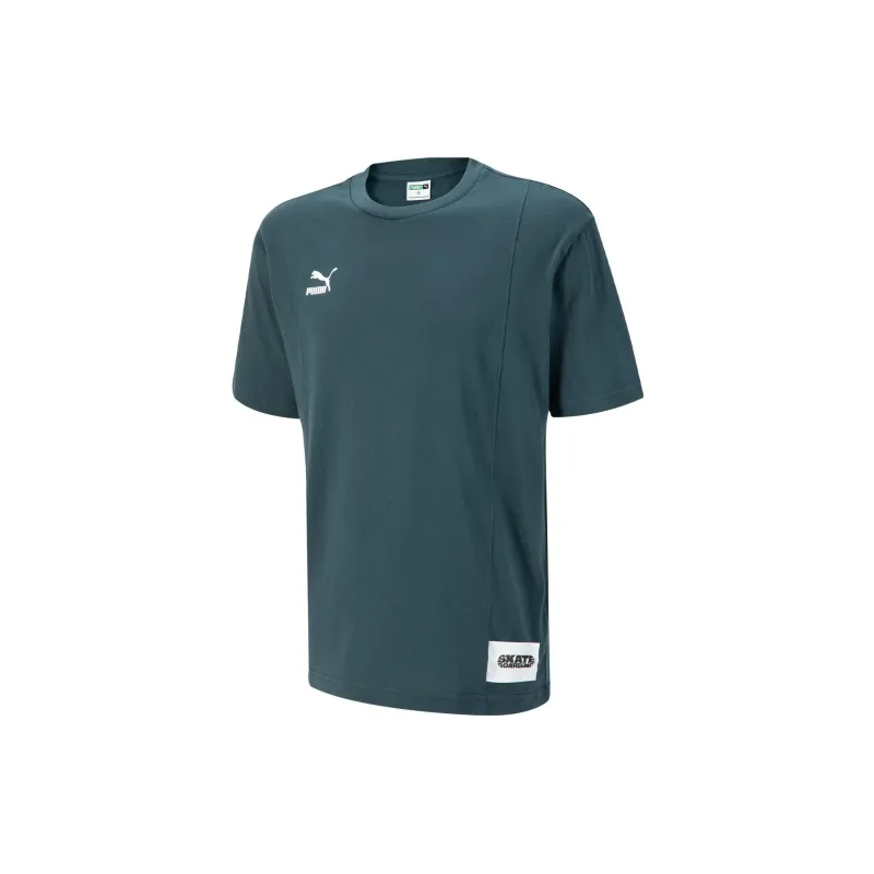 PUMA T Shirts Men Midnight Blue-1