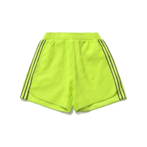 LINING Sports Fashion Collection Sports Shorts Women's Neon Yellow Green