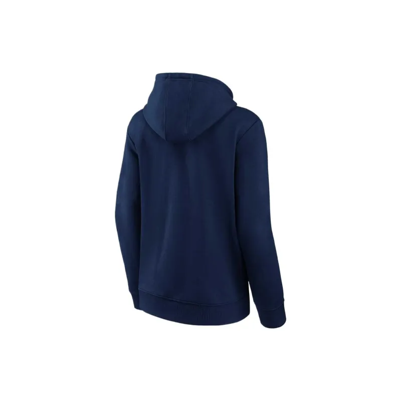 NBA Fanatics Cleveland Cavaliers Mono Logo Graphic Hoodie Sweatshirt Women's Blue-1
