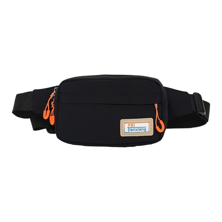 Alcohol Dragon Nylon Sling Bag Regular Unisex White/Brown Black/Khaki-8