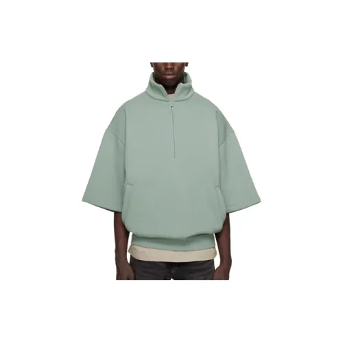 Fear Of God Essentials Drop-shoulder Half-zip Shirt