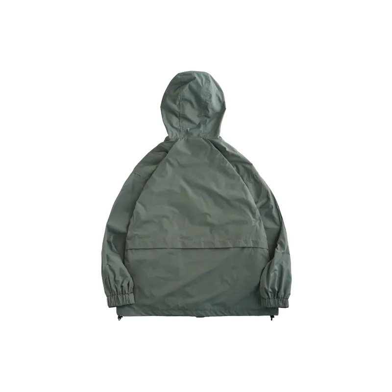 BLUELANDINC Jacket Spring And Autumn Women's Gray Green-1