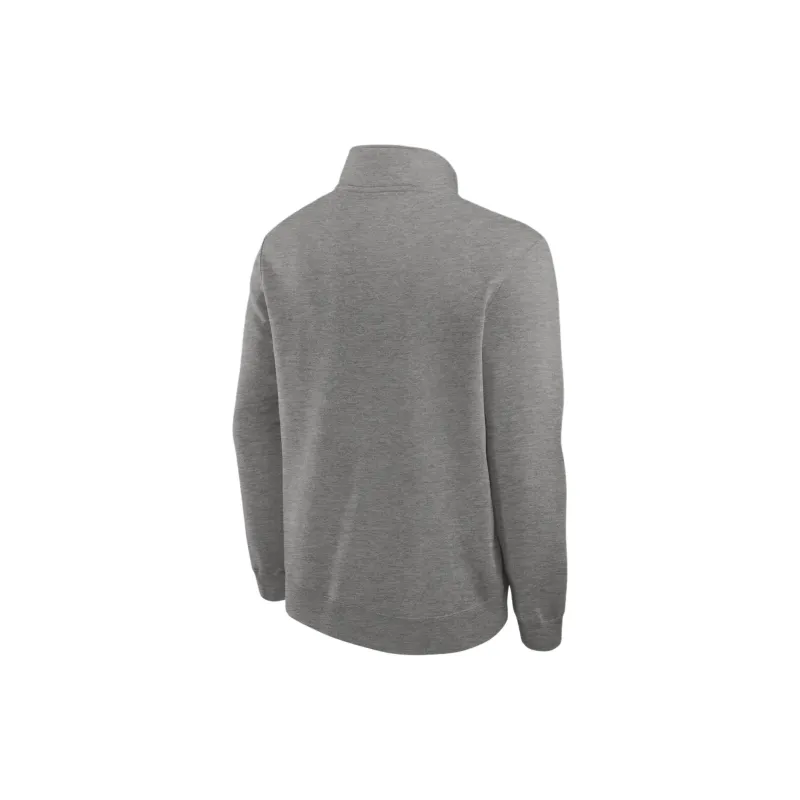 Jordan Michigan Wolverines Primetime Club Men's Jordan College 1/2 Zip Crew-1