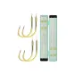 Haixi Barbless Hook[Hook Size 7+Thread Size 1.0/1.2, 20 Pairs Each]