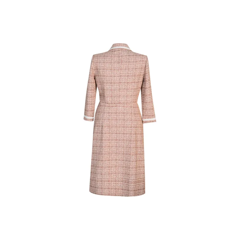 ROEYSHOUSE Long Sleeved Dresses Women's Pink-1