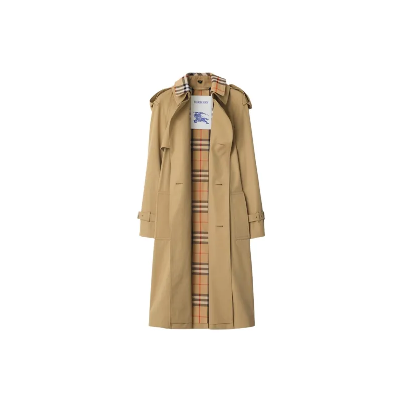Burberry Trench Coat Women's Linen-2