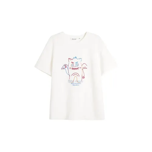 Olrain T-Shirts Women's Off White