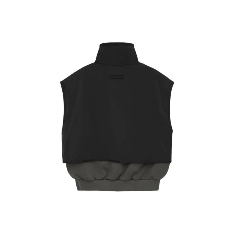 Fear Of God Essentials Nylon Fleece Mockneck Vest-1