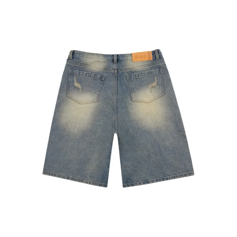 S45 Denim Shorts Men-4