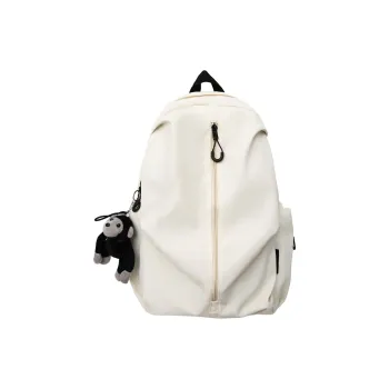 BRABOSTON Nylon Backpack Regular Unisex White/Black/Burgundy/Khaki