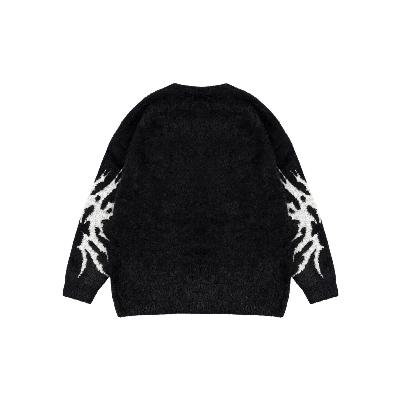PILOTDRAGON P&D 24FW Sweater Unisex Black-1