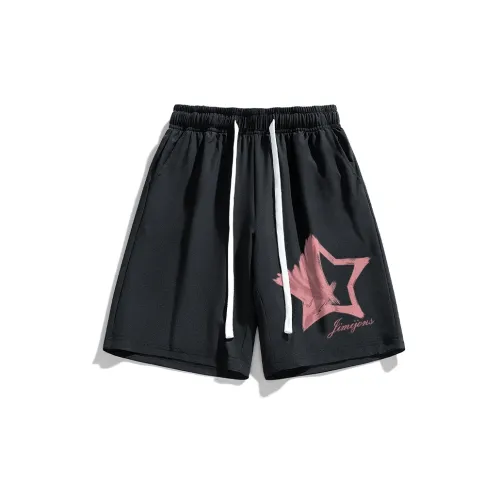 JIMI&JONS Casual Shorts Unisex Black