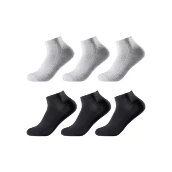 INVISIBLE Ankle Socks Unisex 6 Pack