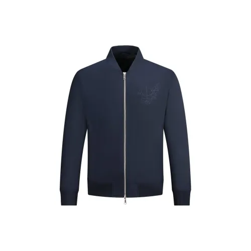 ARMANI EXCHANGE Jackets Men Navy Blue