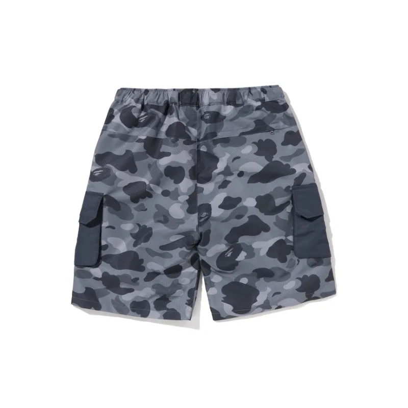 Bape Honeycomb Camo Cargo Shorts-3