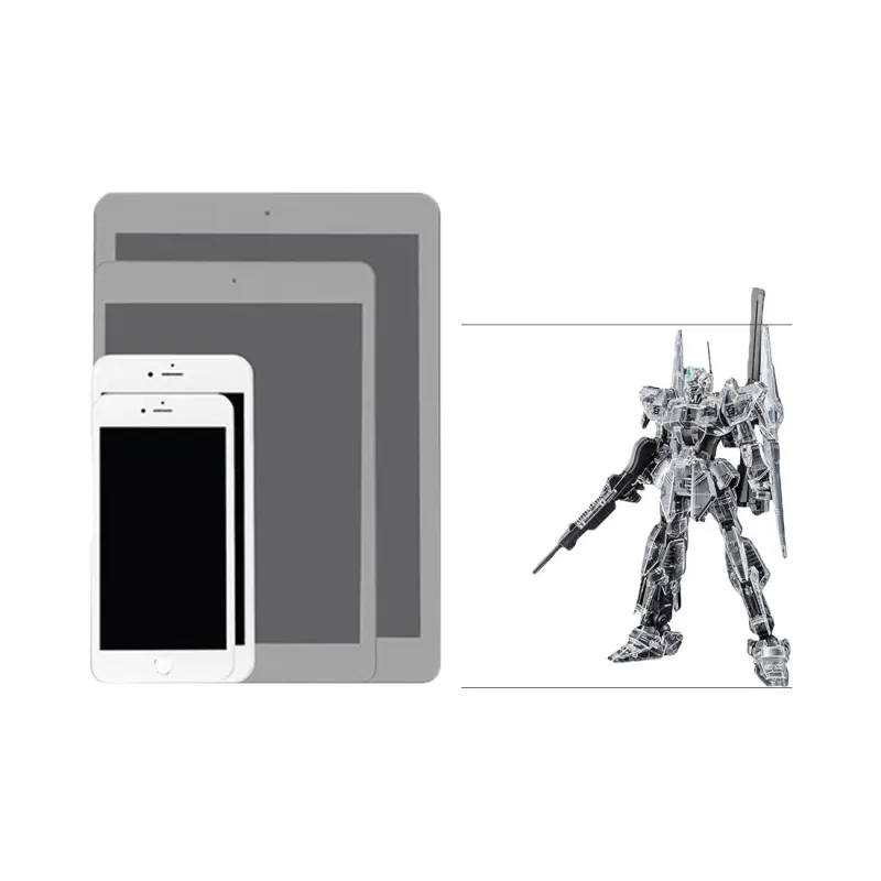 BANDAI MG Gundam Limited Hyaku Shiki Ver. 2.0 Mechanical Transparent Edition Model Kits-3