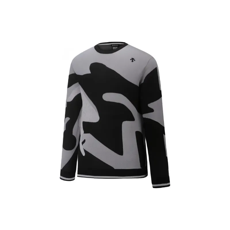 DESCENTE Descente Golf Sweater Men's Black-1