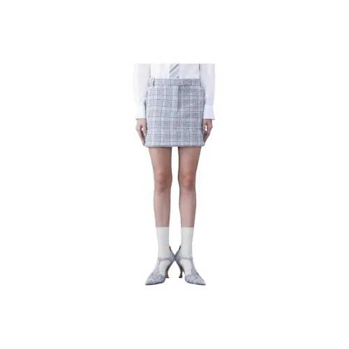 THOM BROWNE FW23 Early Autumn Collection Casual Short Skirts Women's Blue