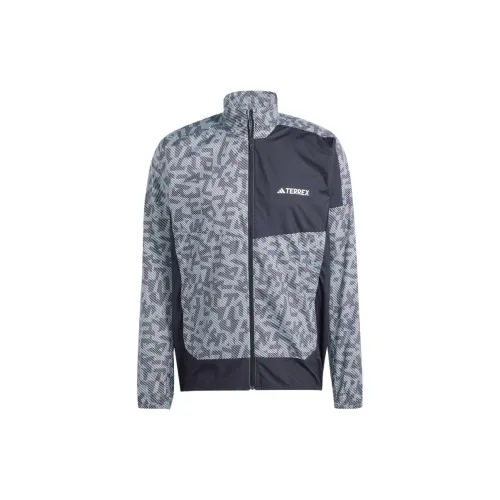 Adidas Terrex Jackets Men Magical Silver