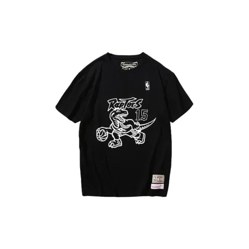 Mitchell Ness T-Shirts Unisex Black