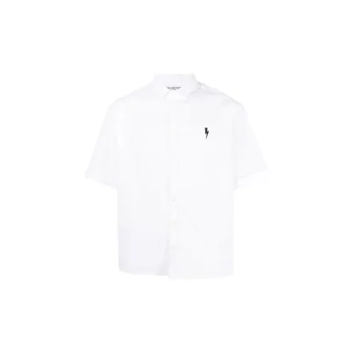 Neil Barrett Shirts Men White