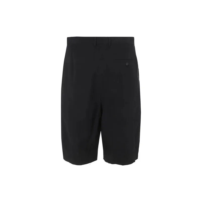 Balenciaga Frayed Hem Shorts-1