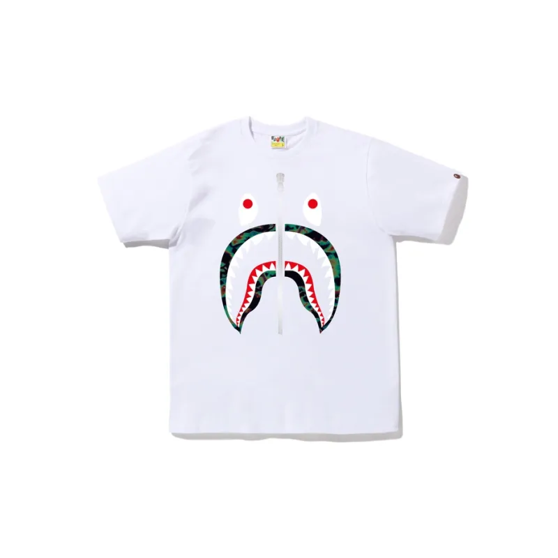 A BATHING APE Thermography Shark Tee-3