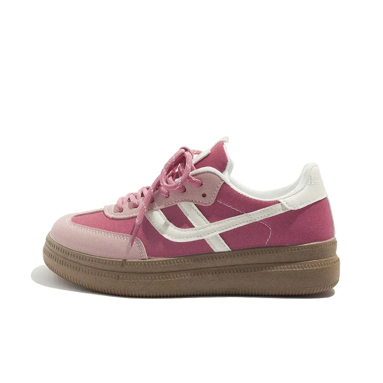 MEAKKEA Wear-resistant And Lightweight Low-Top Skateboard Shoes Women's-9