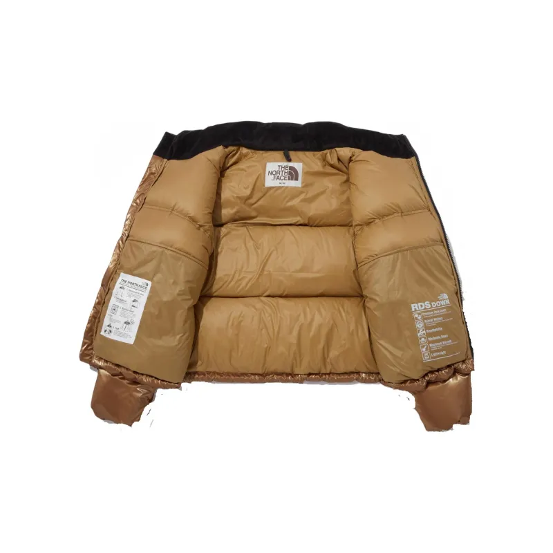 THE NORTH FACE Nuptse Jackets Coats Women's Gold-2