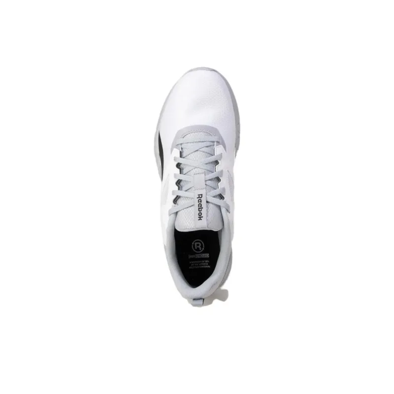 Reebok Flexagon Energy Tr 4 Anti Slip Wear Resistant Low Top Training Shoes Men's White Gray-4