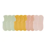 3 Light Green+3 Yellow+2 Orange+2 Light Pink