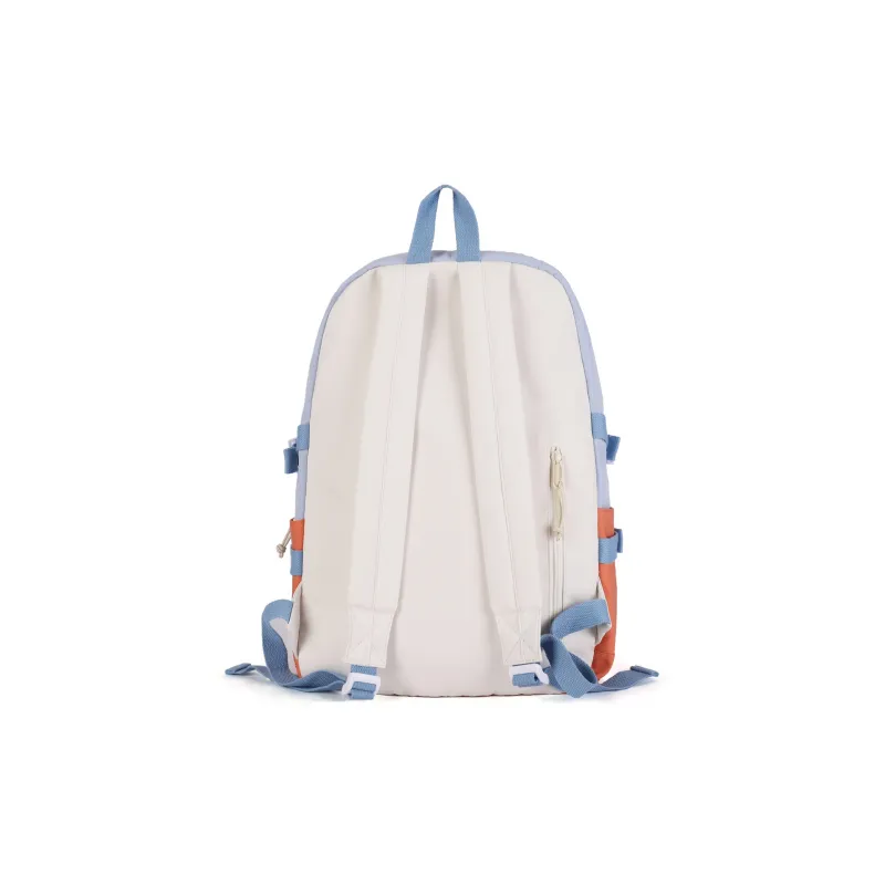 JEANSWEST Fabric Backpack Unisex Black/Dark Blue/Light Blue/Blue Yellow/Gray-10