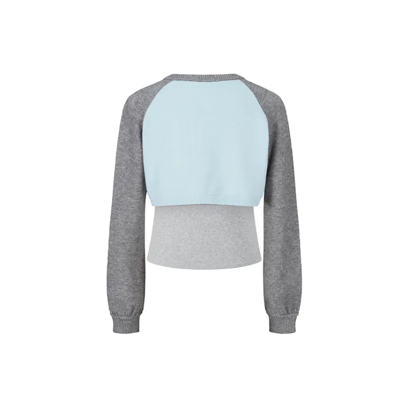HERLIAN Sweater Women's Gray Blue-1