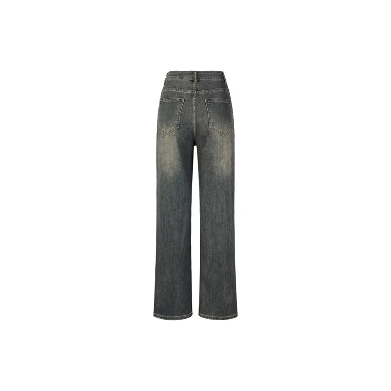 Wen Shan Jeans Women's Concrete Gray-1