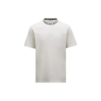 Moncler Logo Collar T Shirt