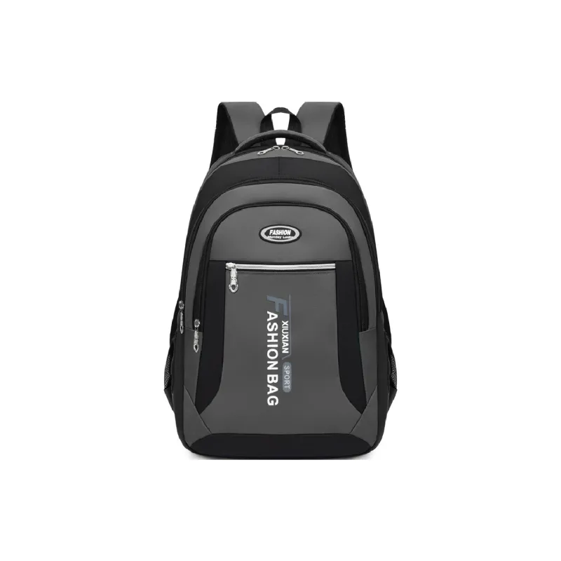 KARUISHA Oxford Backpack Men's Black/Red/Blue/Gray-11