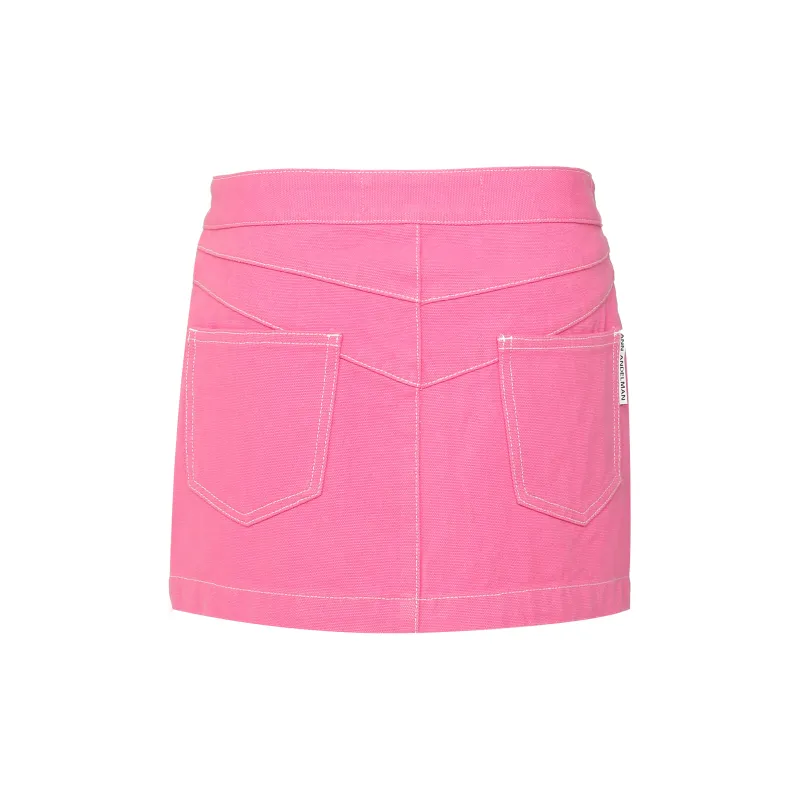 Ann Andelman Casual Short Skirts Women's Pink-1