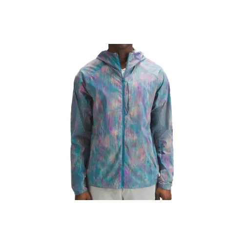 Lululemon Fast And Free Jackets Men Pixel Laser Scatter Mixed Color