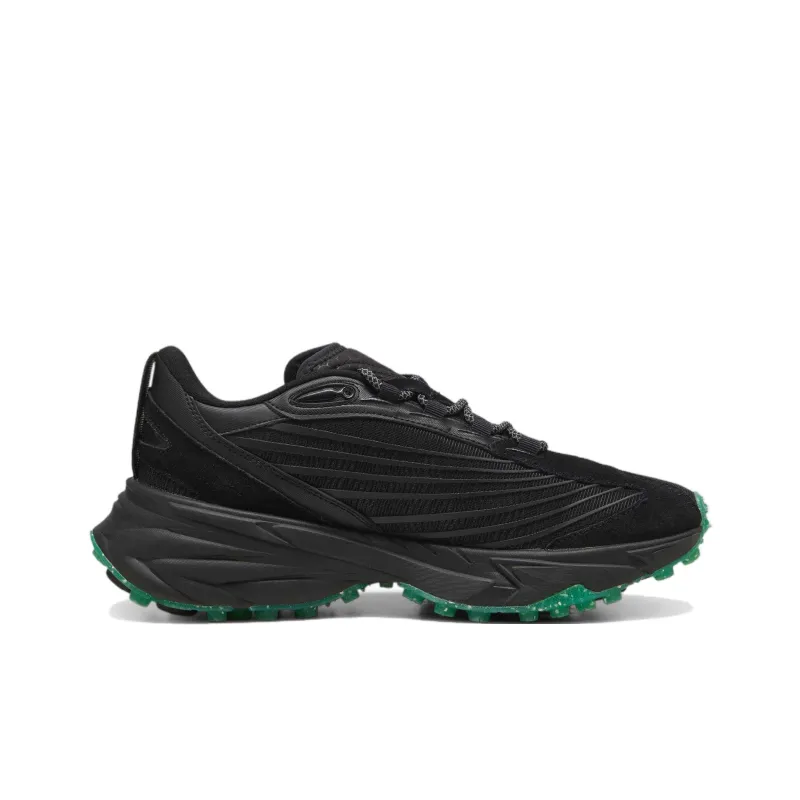 PUMA Mercedes AMG Petronas F1 Anti Slip Wear Resistant Low Top Casual Running Shoes Unisex Black-1